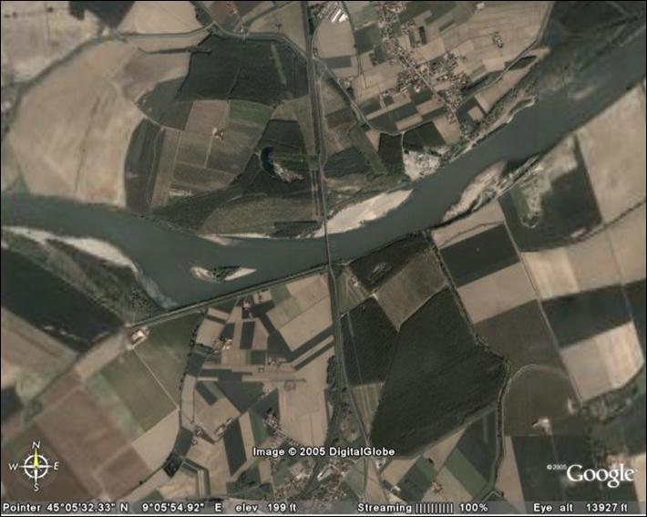 Description: Targets_Bressana_Italy_RR_Bridge2